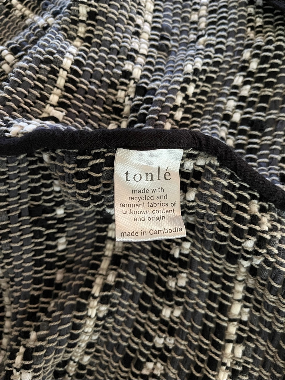 Tonlé Hand Woven Textured Top - Picture 5 of 6